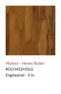 Hickory Honey Hardwood Flooring