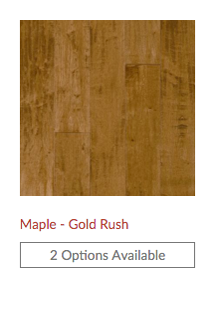 Maple Gold Rush Hardwood Flooring