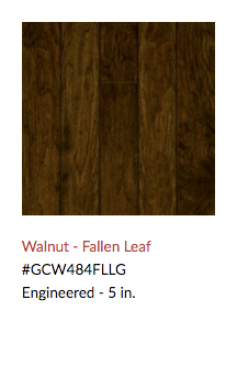 Walnut Fallen Leaf Hardwood Flooring